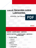 Lubricacion ACAVISA