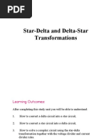 Star-Delta and Delta-Star Transformations