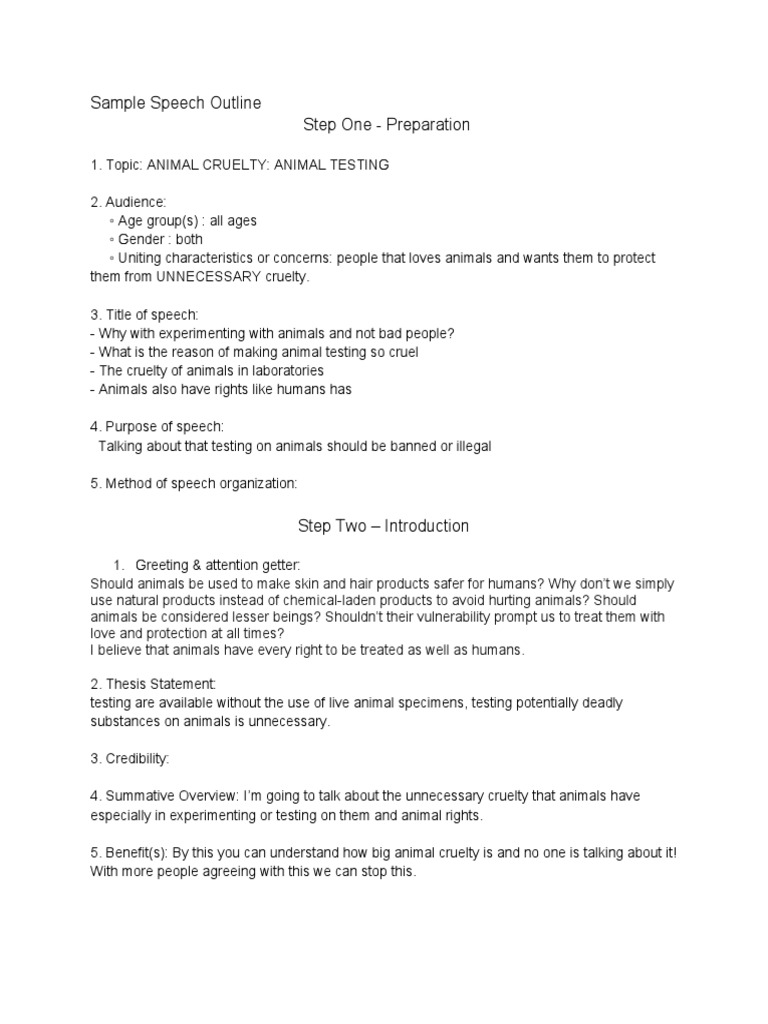 ⭐ Animal cruelty thesis statement. Thesis Statement For Animals Deserve