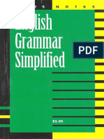 Coles Notes. English Grammar Simplified PDF