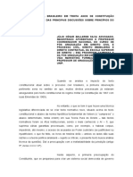 Artigo Processo Civil 30 Anos CF