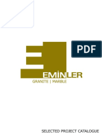 Eminler Marble-Selected Project Catalogue.2019-2020 PDF