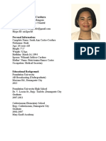 Sarah Ann Castro-Cordura Resume