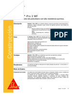 Sika - Sikaflex®-Pro 3 WF Sellador Elastico de Poliuretano Con Alta Resistencia Quimica PDF