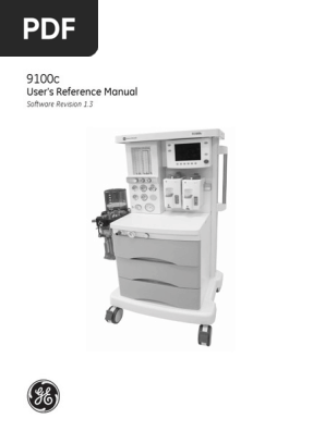 User S Reference Manual Ge Healthcare Pdf Anesthesia Breathing