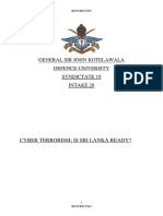 Cyber Terrorism PDF