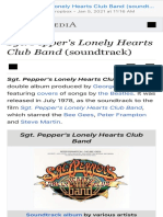 Sgt. Pepper's Lonely Hearts Club Band (Soundtrack)