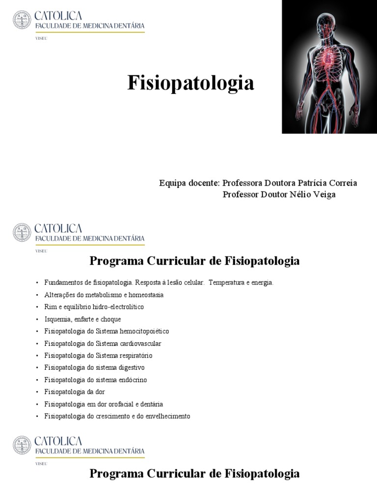 Aulas de Fisiopatologia PDF | PDF | Necrose | Radical (Química)
