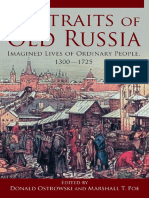 Portraits of Old Russia Imagined Lives of Ordinary People 1300 1725