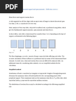 Two-Way Slabs Fundamental Support and Span Moments - Deflection Curves