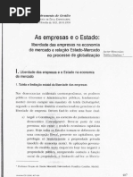 As empresas e o Estado