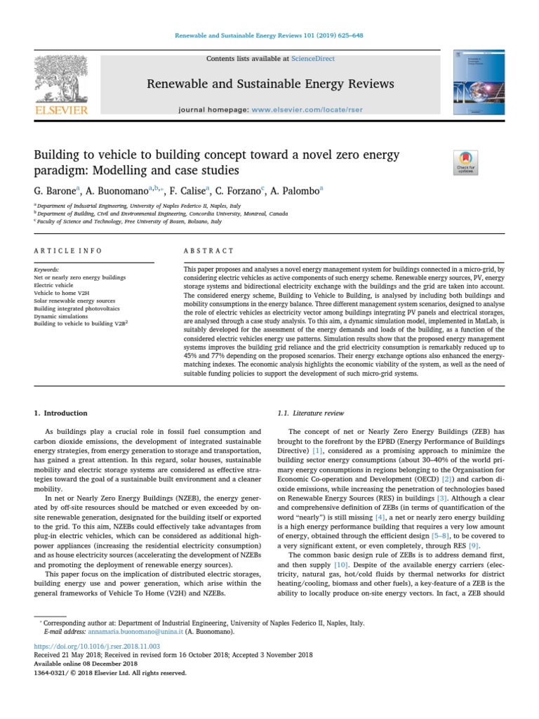 Renewable and Sustainable Energy Reviews: A A B A C A | PDF | Electric ...