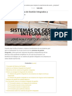 ¿Qué Son Los Sistemas de Gestión Integrados - ¿Por Qué Los Necesitas