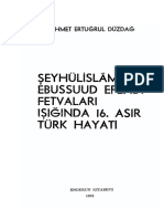 Mehmet Ertuğrul Düzdağ - Şeyhülislam Ebussuud Efendi Fetvaları Işığında 16. Asır Türk Hayatı PDF