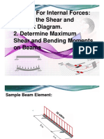 Shear and Moment Computation