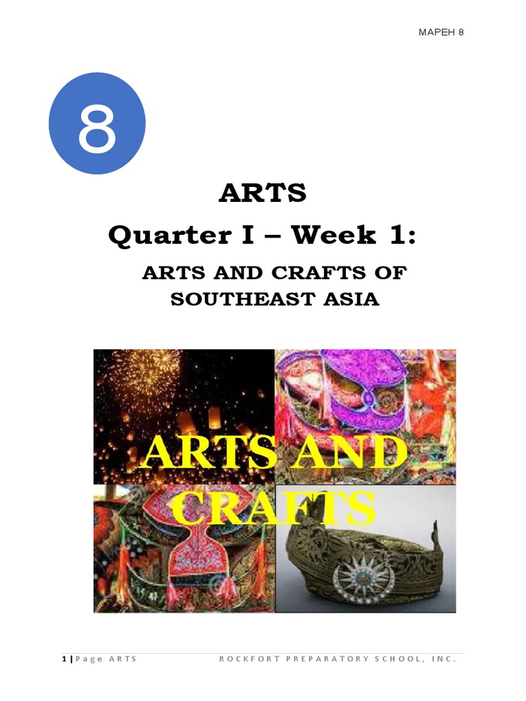 Southeast Asia Arts and Crafts for Grade 8 | PDF | Business