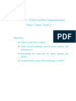 CM-A1310 CDMA Mobile Communication Basic Course Grade A: Objectives