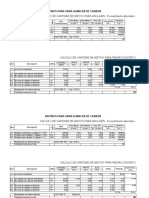 Calculo de Aditivos para Anclajes y Unir Concreto