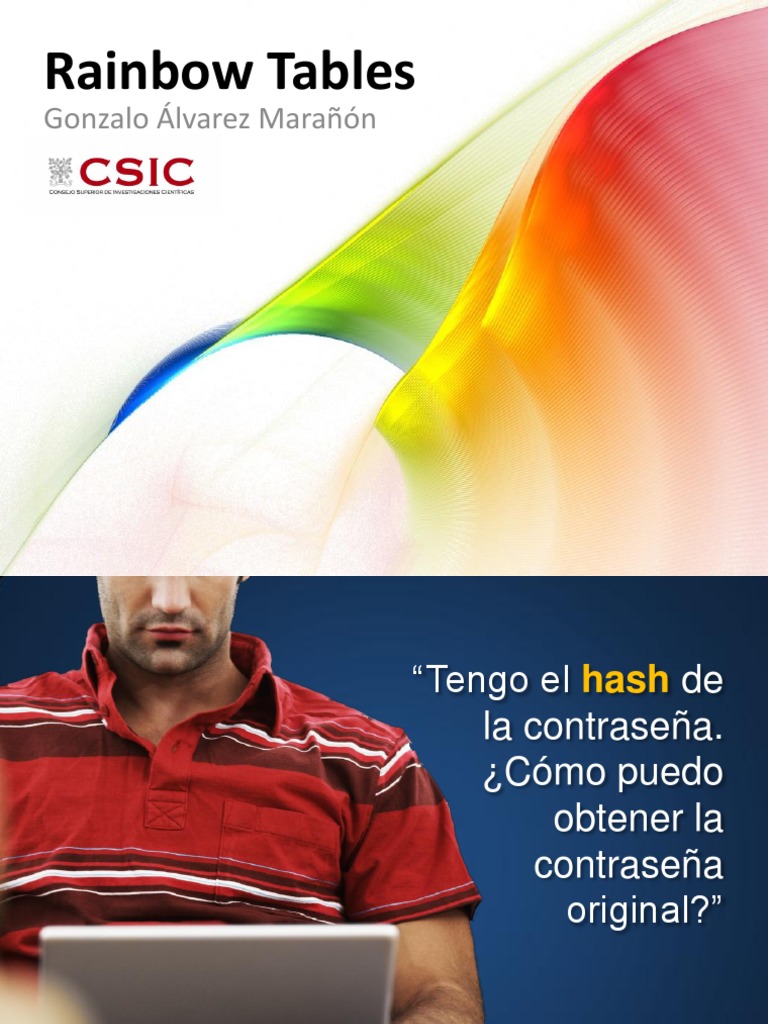 Uso de Tablas Rainbow en Criptografía | PDF | Detección y corrección de ...