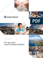 PTP 820 NMS User Guide 19A00 PDF