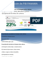 Clasificación de PIB PANAMA