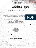 Tapia, Francisco. El Tirano Francisco Solano Lopez