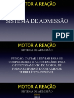 Motor a reação Admissão