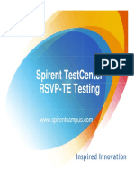 Spirent Testcenter Rsvp-Te Testing