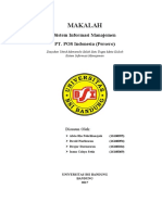 Makalah Sistem Informasi Manajemen PT PO PDF