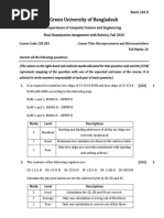 CSE 303 - Final - Assignment