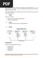 Strategic Management Process