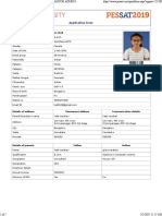PESSAT - Application Form PDF