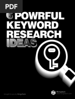 Keyword Research Ideas For 2021