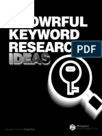 Keyword Research Ideas For 2021