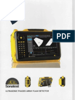 Sonatest: Ultrasonic Phased Array Flaw Detector