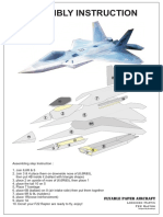F22 Raptor Paper Airplane Mode PDF