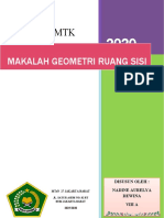 Makalah Geometri Ruang Sisi Datar