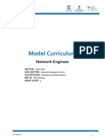 Model Curriculum For Network Engineer