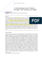 Shah 2007 Trajectories in Development of Islamic Theological Thought