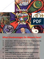 Gender Religion Caste