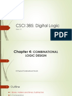 CSCI 385: Digital Logic: Week 10