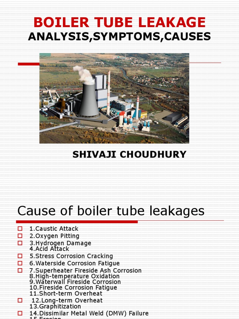 Boiler Tube Leakage Analysis, Symptoms, Causes PDF Corrosion