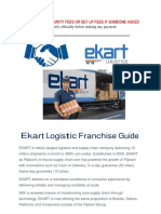 Ekart Franchise Starting Guide