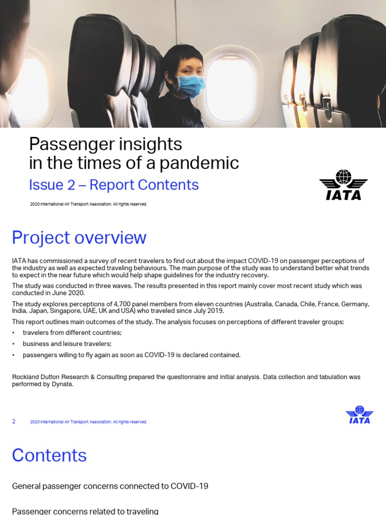 COVID-19 Impact on Passenger Perceptions | PDF | Pandemic | Transport