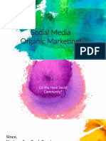 Social Media Organic Marketing