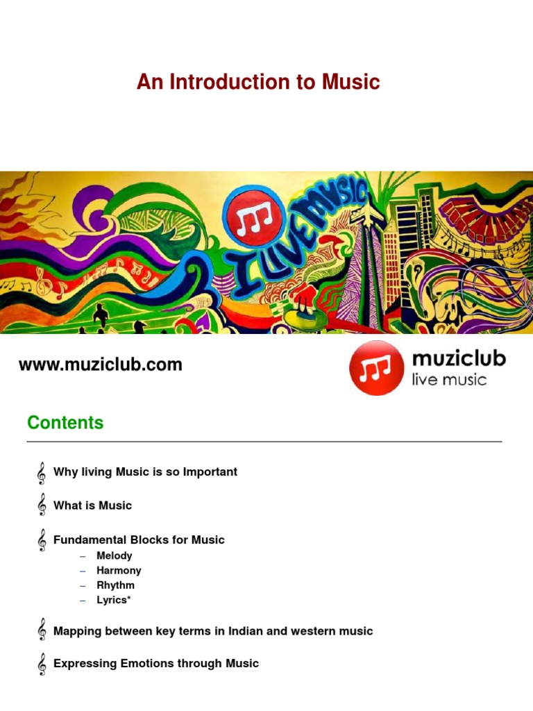 An Introduction To Music | PDF | Chord (Music) | Scale (Music)