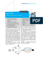 Especificacoes Tecnicas NPT 1200 PDF