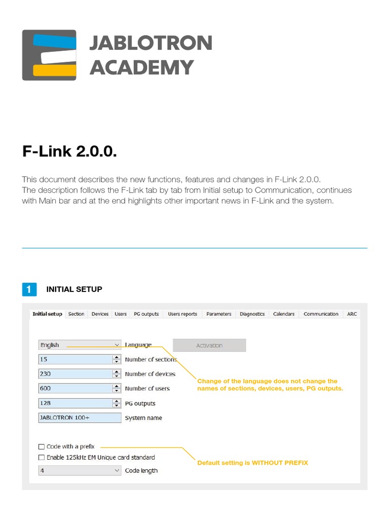 F-Link 2.0.0 Features and Changes | PDF | Parameter (Computer ...