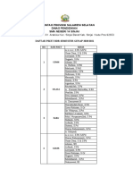 SMA 14 Sinjai Teacher Duty Roster