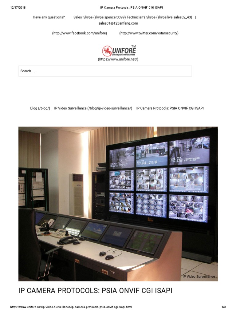Ip Camera Protocols And Standards Explained – PMCWF